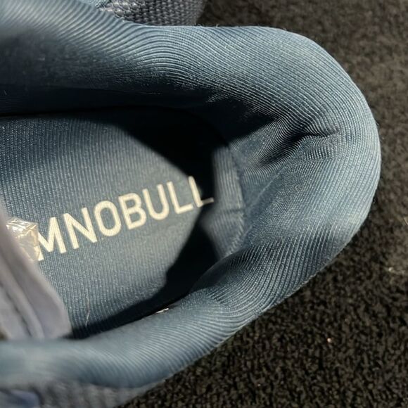 ?? NoBull Outwork Gym Running Training Sneakers Navy Blue Gum Men‎ Sz 12 - EUC